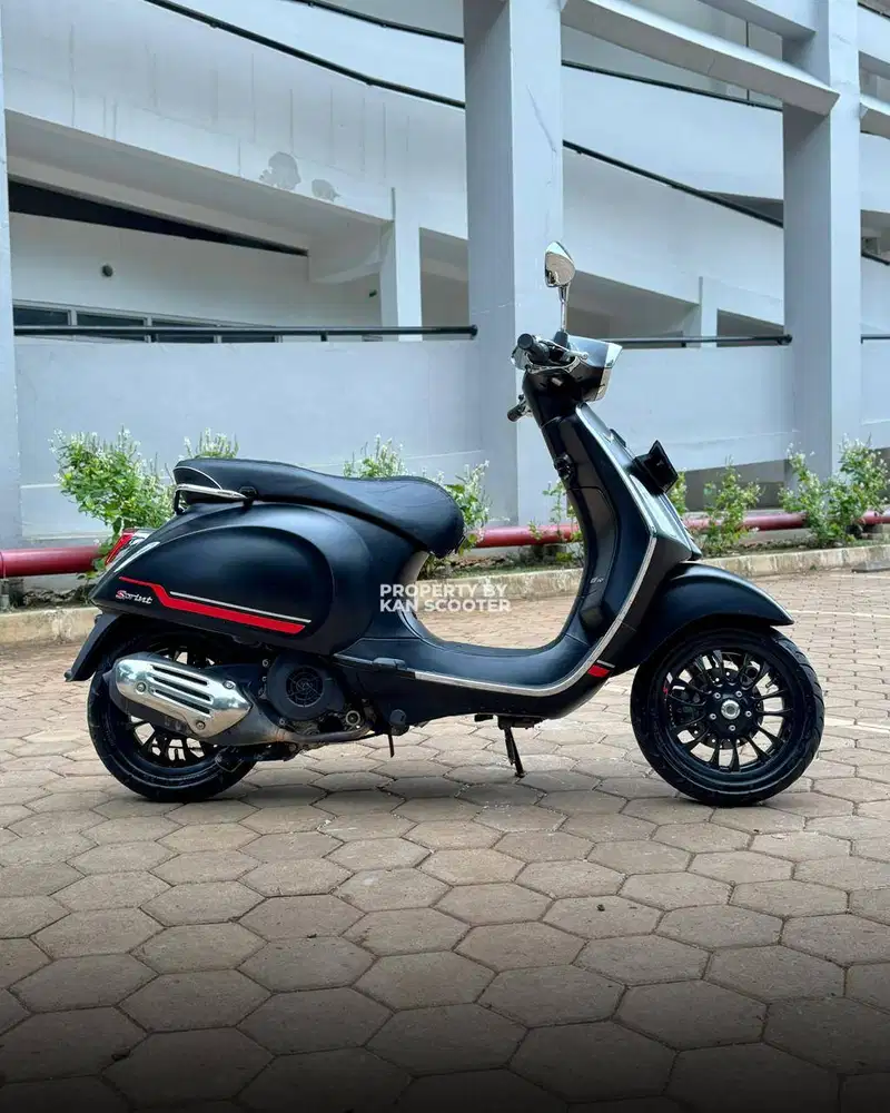 JUAL MURAH VESPA SPRINT S iGET ABS FACELIFT 2021 MULUS