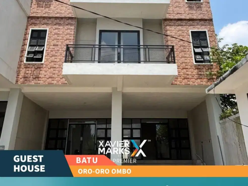 Dijual Guest House Baru Dekat Wisata di Oro Oro Ombo Kota Batu