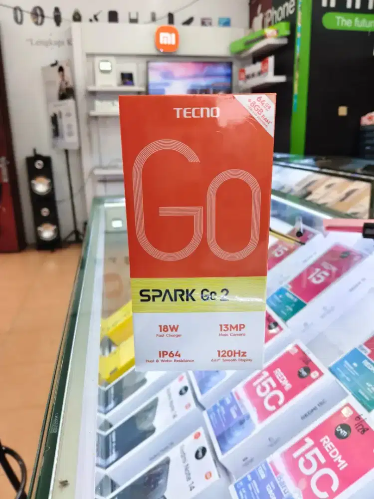 Tecno Spark Go 2 8/64 Garansi Resmi 1 Tahun, COD Area Klaten