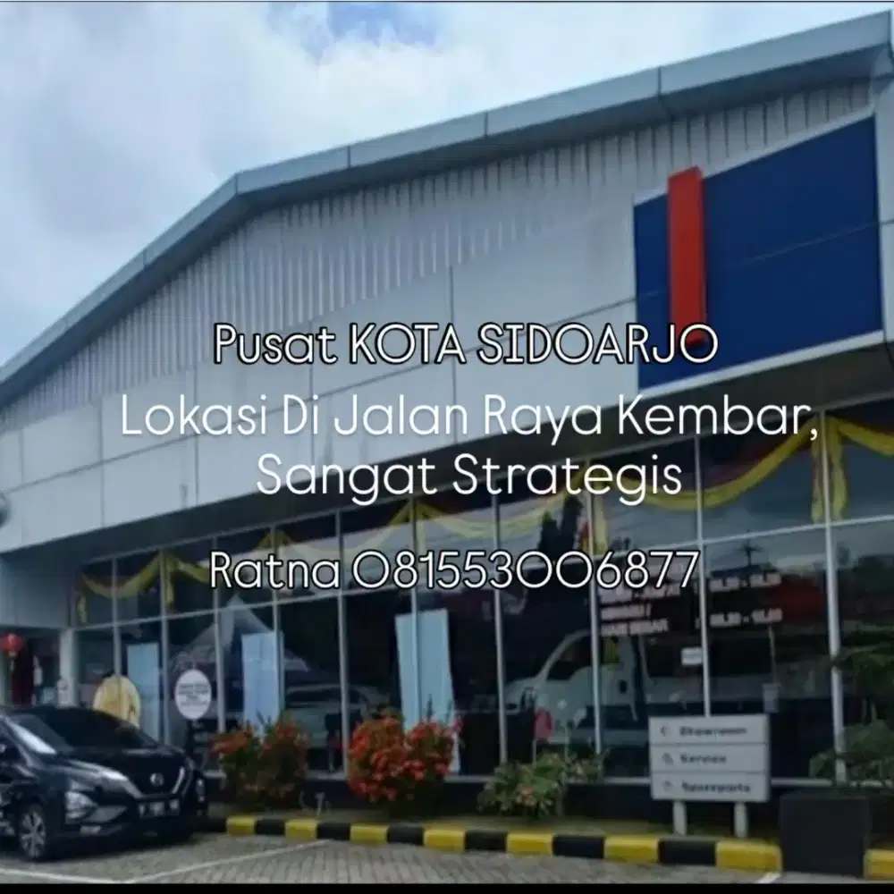 DIJUAL BANGUNAN COMMERCIAL PUSAT KOTA SIDOARJO