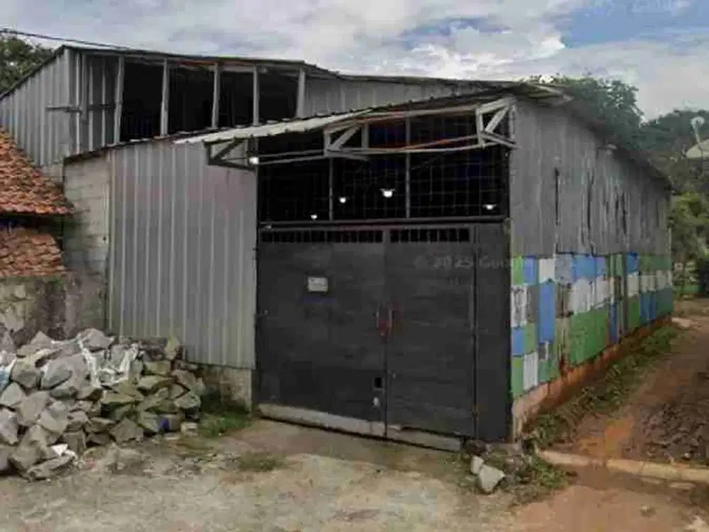 Disewakan bangunan workshop di Cisauk