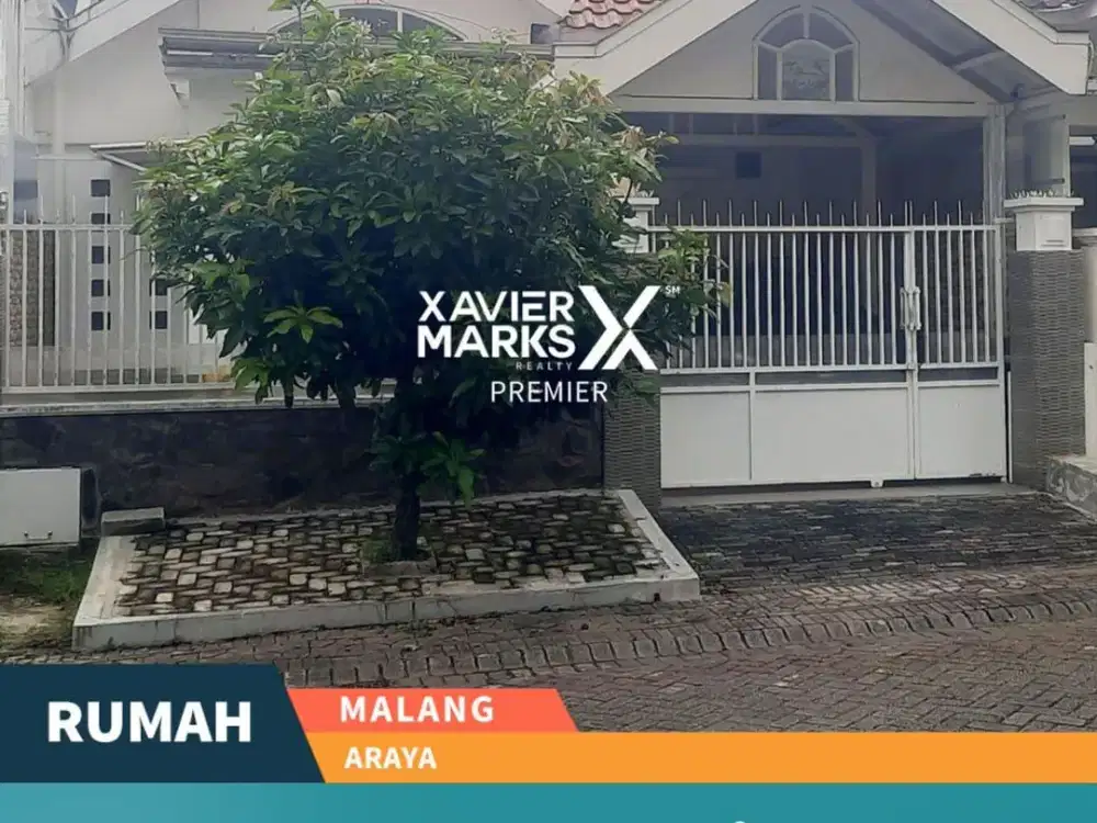 Rumah Siap Huni Nyaman Tenang dekat Mall di Araya Blimbing Malang