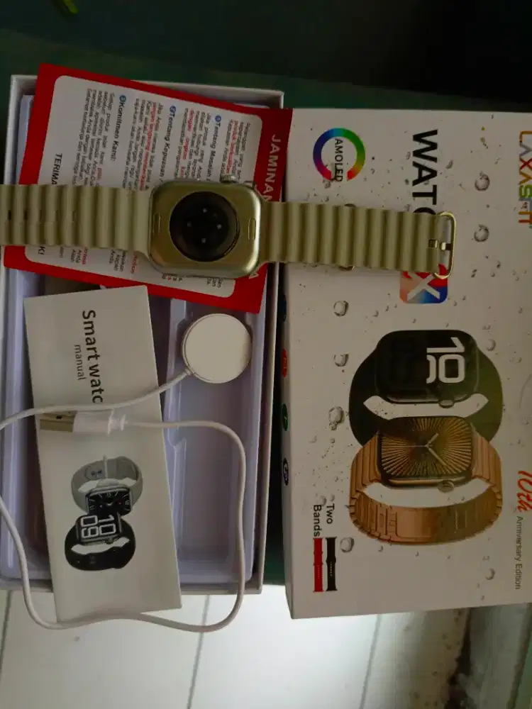 Smartwatch X Laxasfit,metal alloy,silver