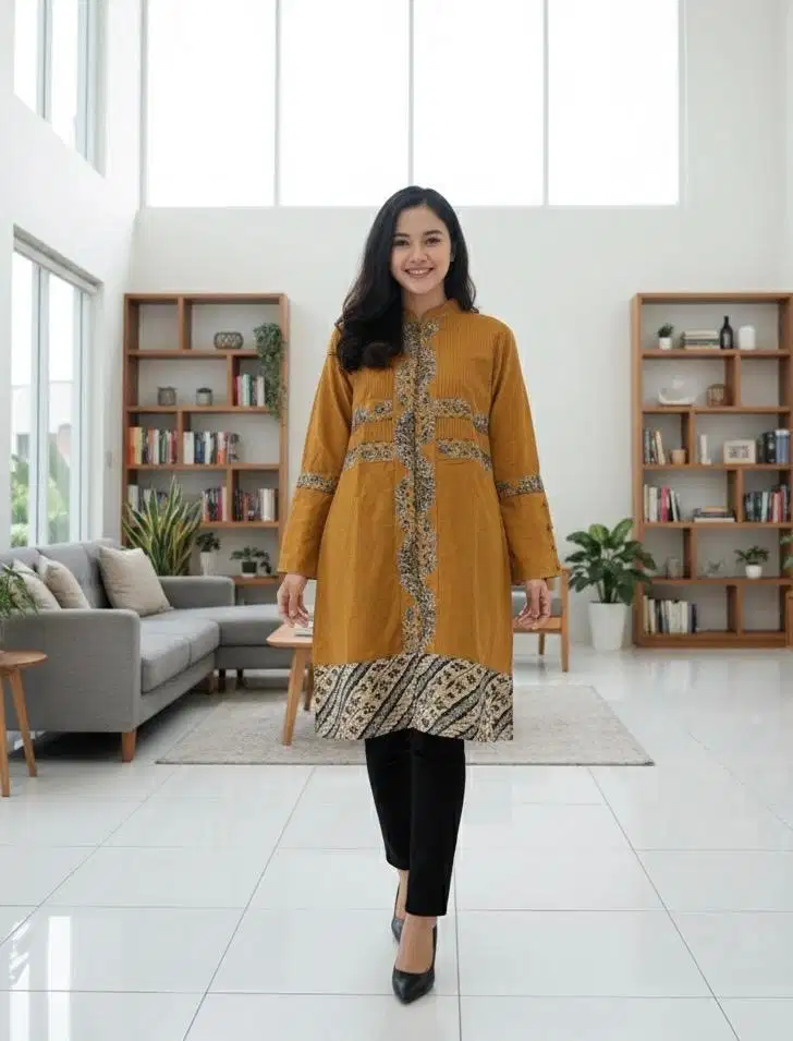 Atasan kebaya motif murah