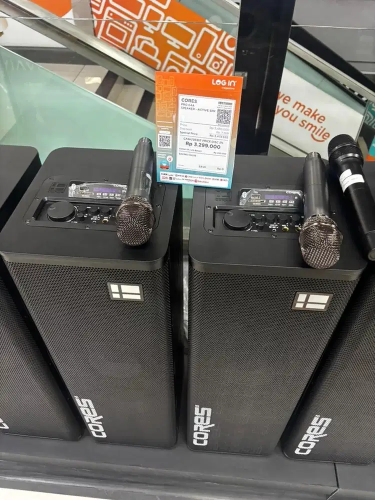 Speaker aktif Cores PRO 64A