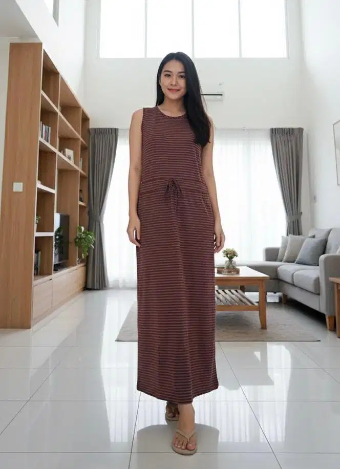 Dress bikin tinggi dan langsing