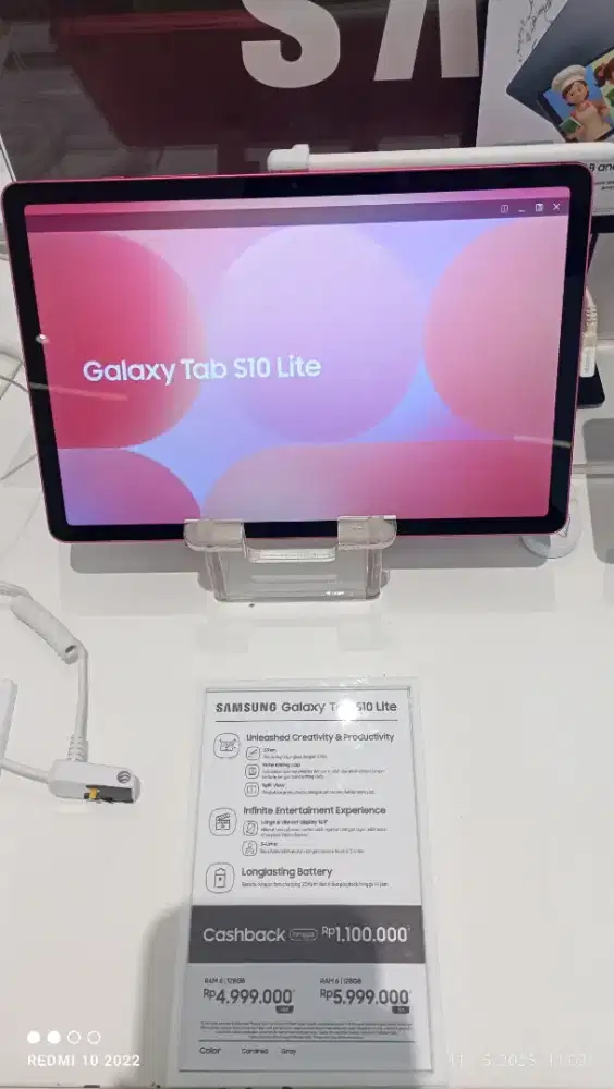 Galaxy Tab S10 Lite RAM 6 | 128GB (wifi)