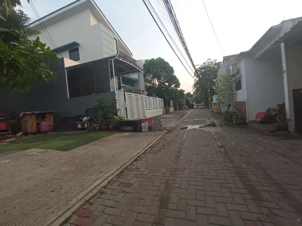 Tanah Kavling Dalam Perumahan Kreo Ciledug, Strategis Dekat Mercu Buana