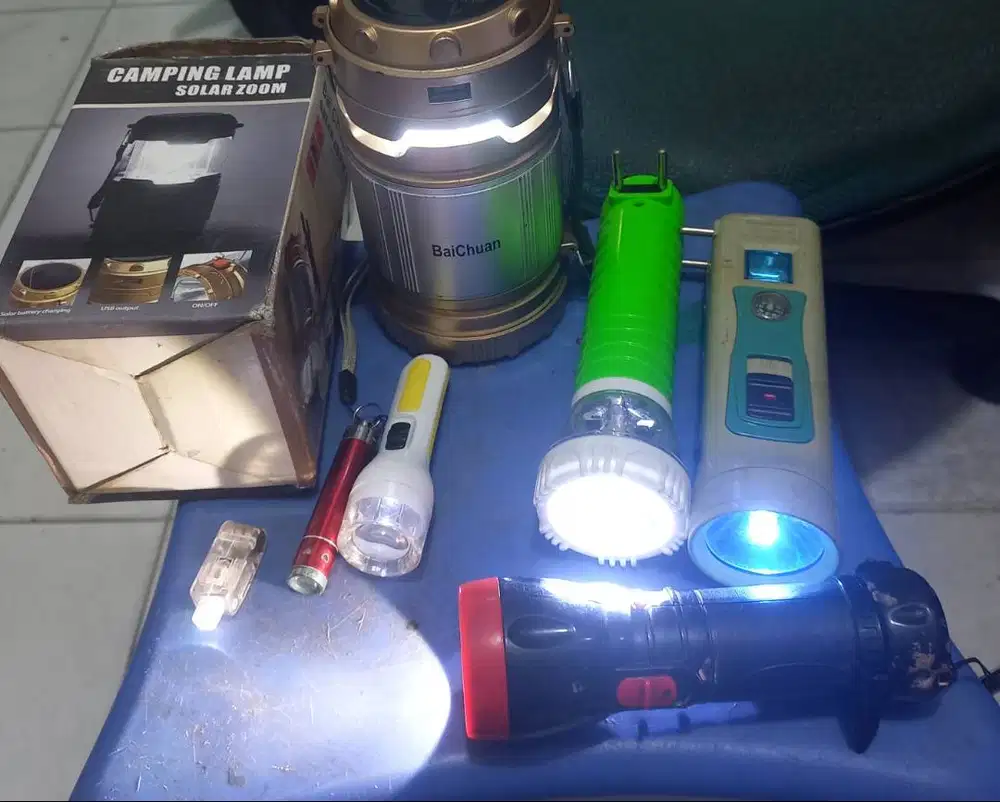 1Emergency Lamp Led ,6bh Lampu Senter LED,Terang,murah,semua 60rb,NET