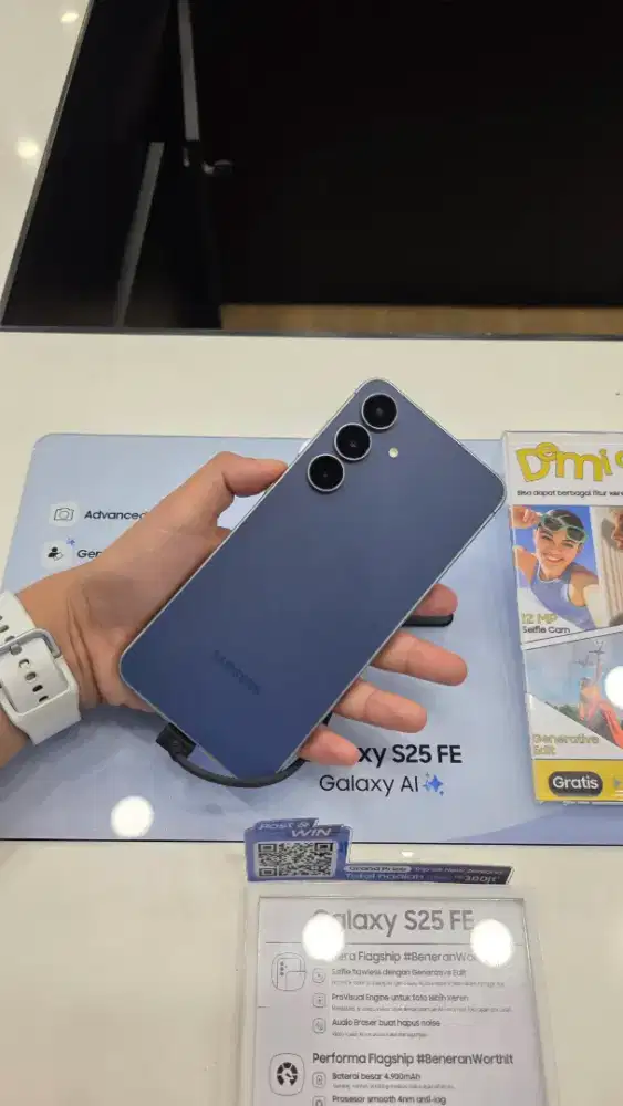 S25FE 8/256GB dan 8/512GB