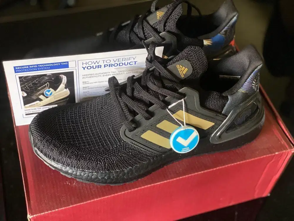 Adidas Ultraboost 20 CNY 24k Gold Original 100%
