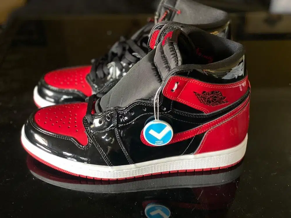 Nike Air Jordan Bred Patent 100% Original Brand New