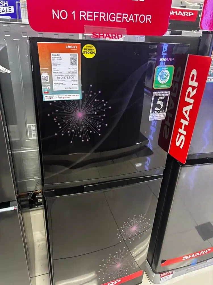Lemari Es sharp SJ237MGDP