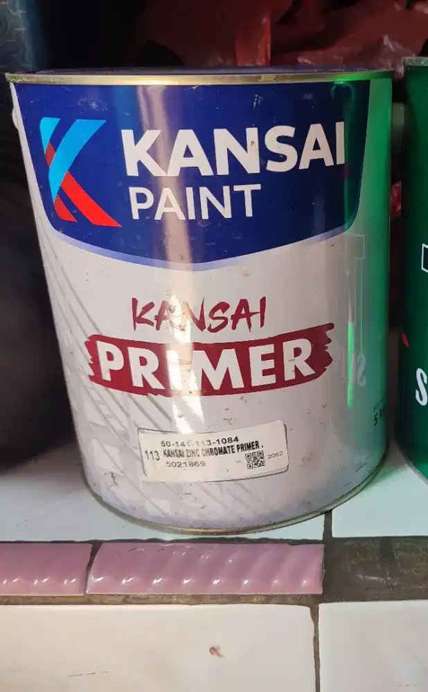 cat kansai hijau 113 ukuran 5kg