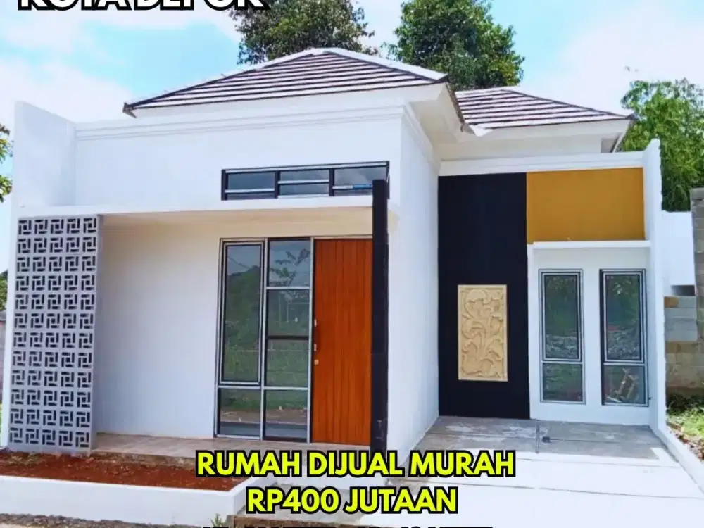 Rumah Dijual Di Cilodong Depok 400 Jutaan Akses Ke Alun Alun Murah