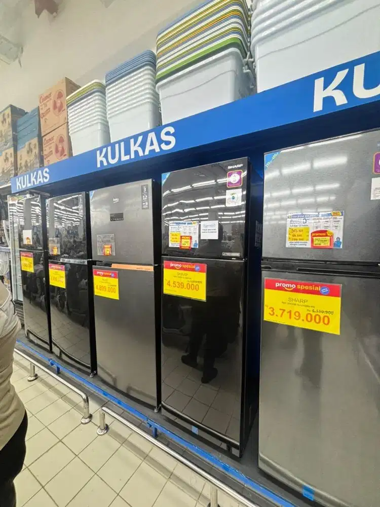 KREDIT KULKAS BISA , SYARAT HANYA KTP