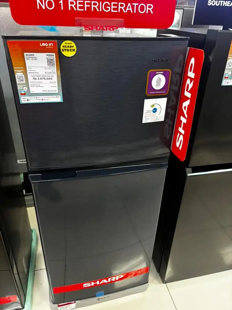 Lemari Es Sharp SJ195MDSG