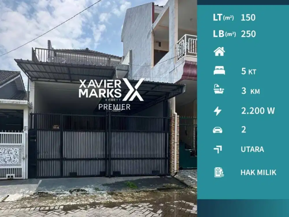 Rumah Terawat Dekat Terminal dan Araya di Arjosari Blimbing Malang