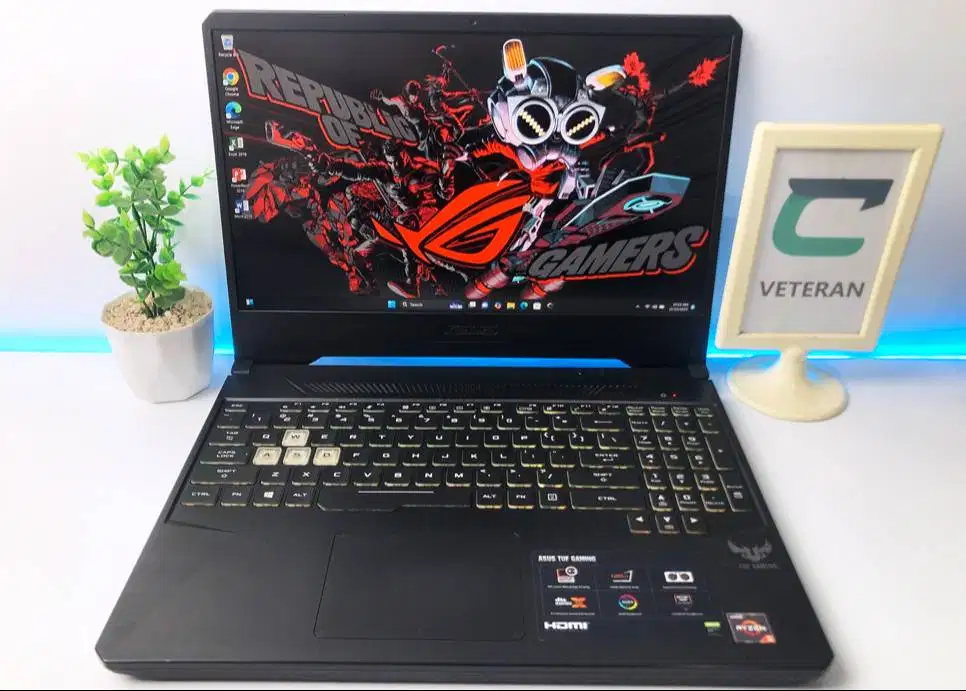 Laptop Asus Gaming Ram 16gb VGA 3gb Nvidia GTX FHD IPS Aura RBG Ssd 51