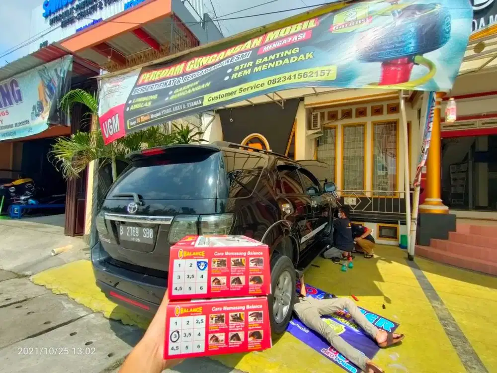 Perjalanan Mulus mobil bebas GRUDUK2 dg pasang BALANCE Peredam Shock