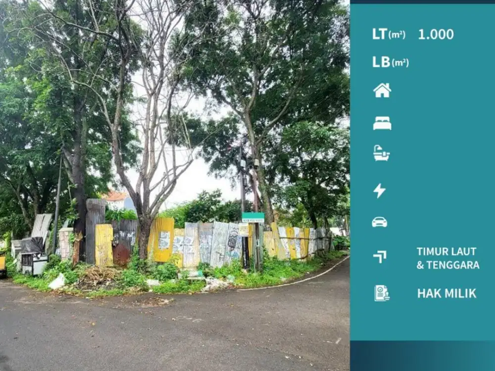 Unit Langka Dijual Tanah Kavling Siap Bangun di Pusat Kota Malang