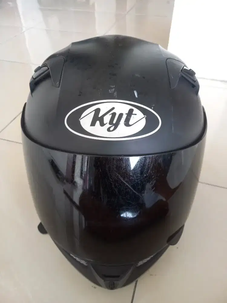 Helm KYT black Fullface