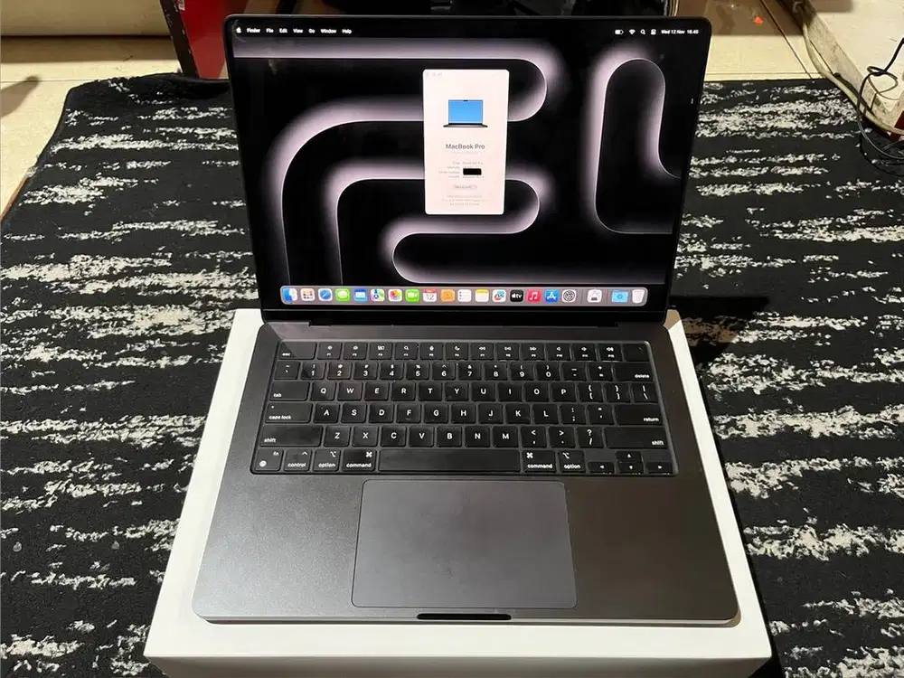 MacBook Pro M4 Pro 24Gb 512Gb Black iBox Garansi Panjang Fullset Ori