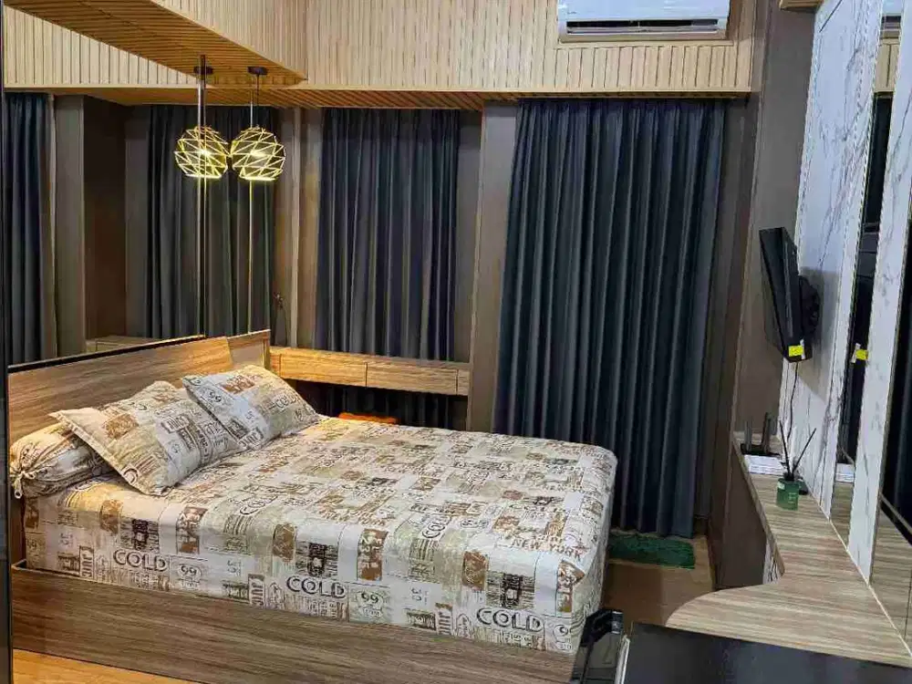 Disewakan Apartemen Full Furnished Benson Type Studio, Connecting to Pakuwon Mall Surabaya Barat