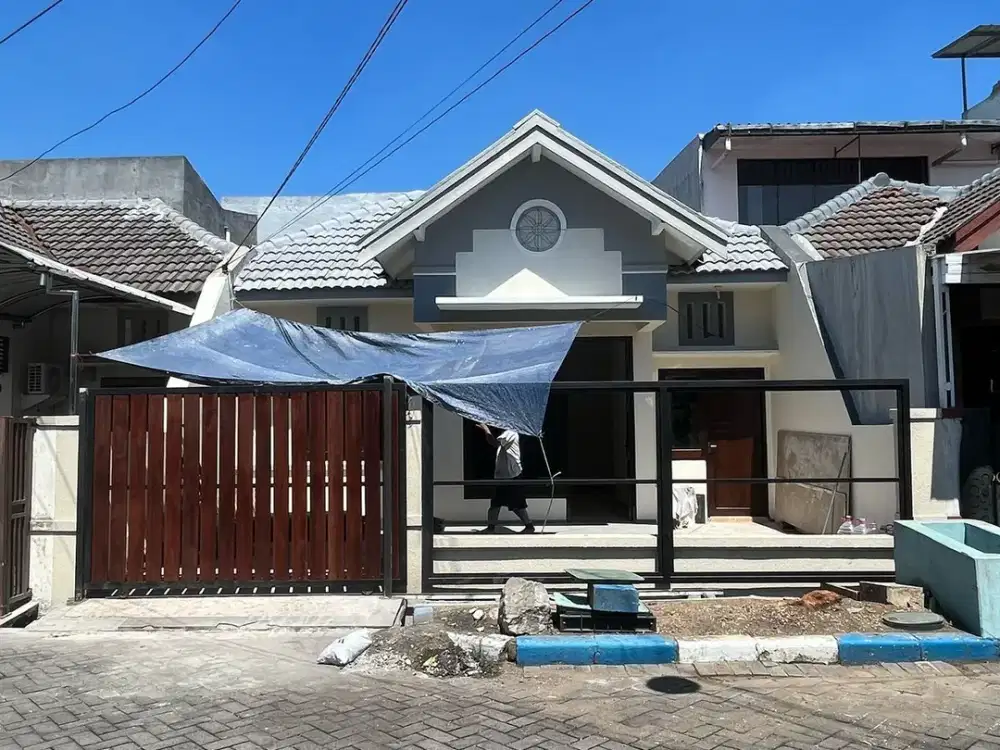 JUAL RUMAH PONDOK CANDRA BARU RENOVASI SIAP HUNI MURAH 900 JUTA AN