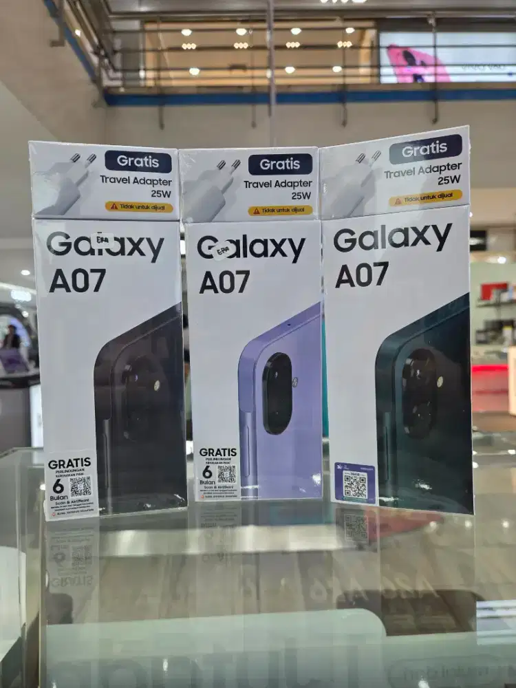 SAMSUNG GALAXY A07 GARANSI RESMI SEIN + FREE ADAPTER 25W