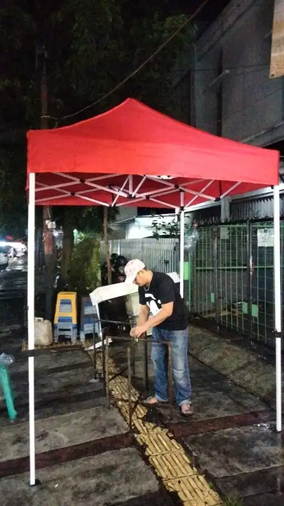 Tenda lipat matic jualan