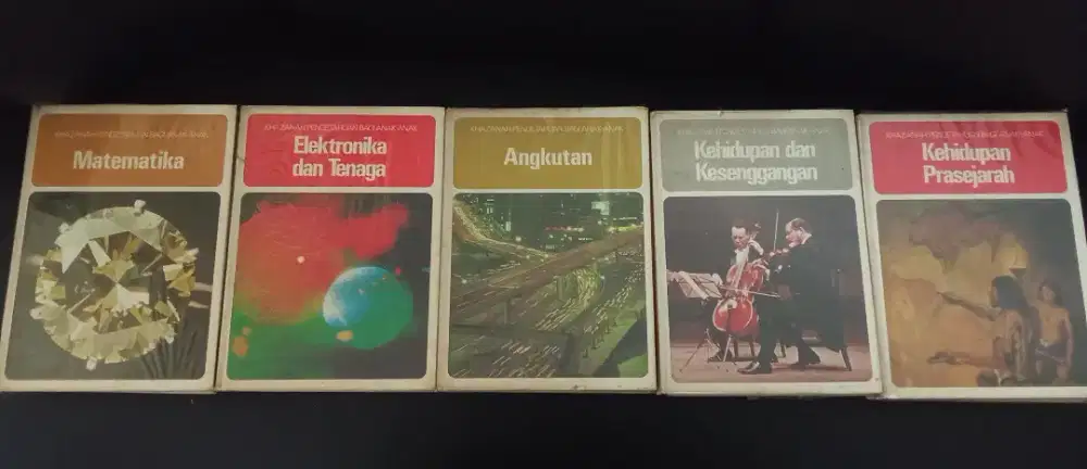 Ensiklopedia Khazanah Pengetahuan Bagi Anak-Anak Kondisi Bagus Mulus
