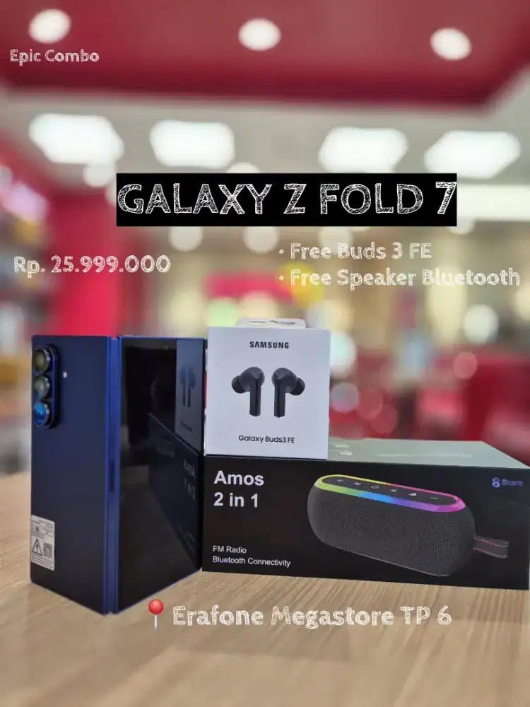 Samsung Fold 7 Free Buds Bisa Cicilan PROMO BUNGA 0%