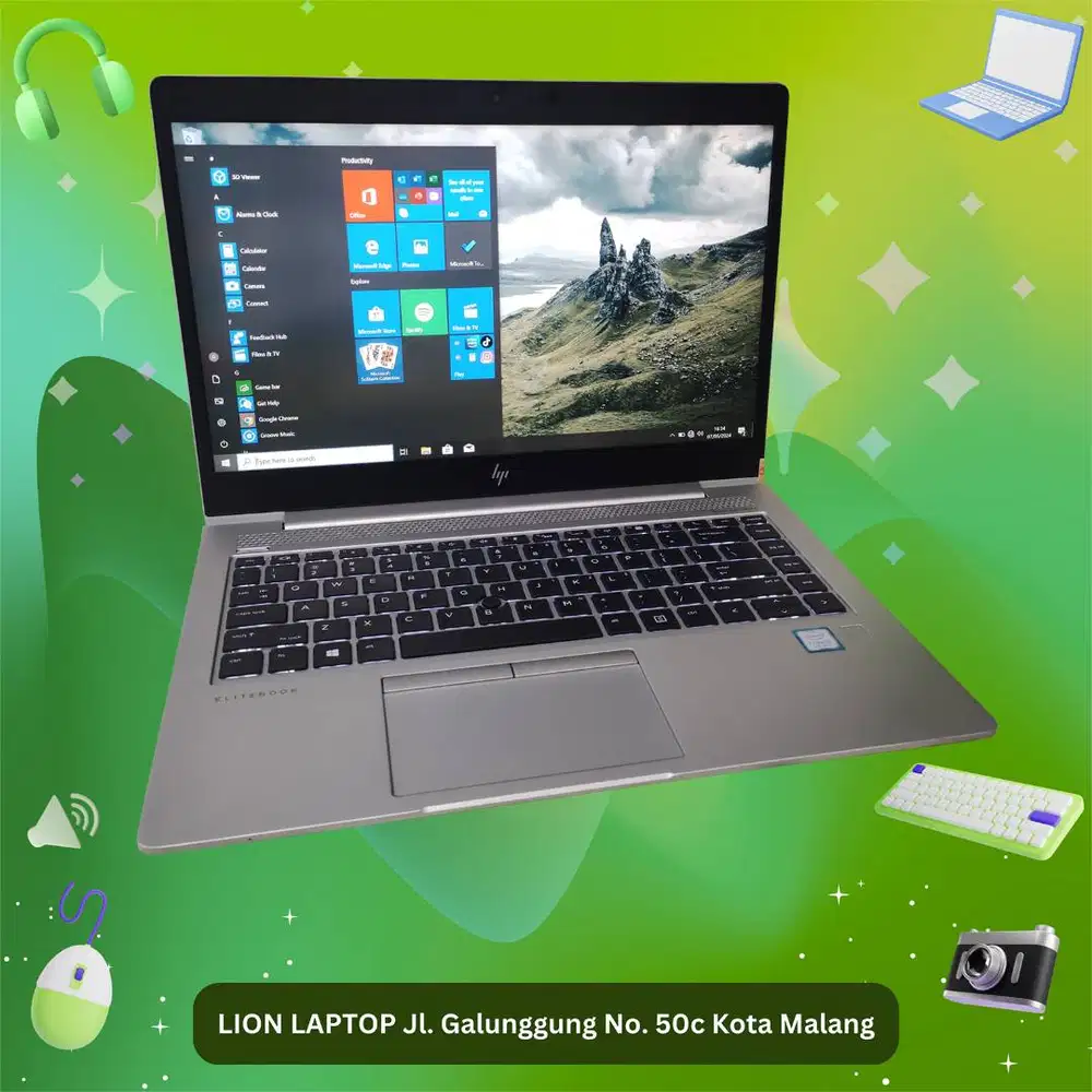 Core i5 Gen 8 RAM 8GB SSD 256GB HP Elitebook 840 G5 [15|11]