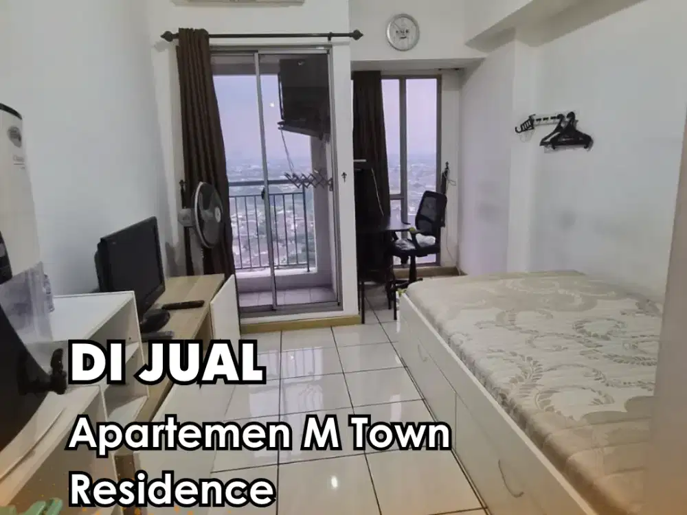 Dijual segera !!!  Mtown Residence Studio Apartment Tower Franklin