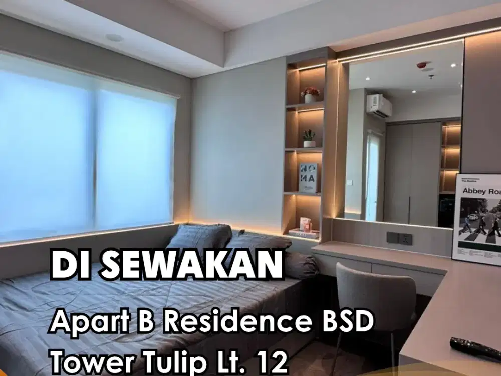 DI SEWAKAN !!! Apartemen B Residence BSD tipe studio full furnish