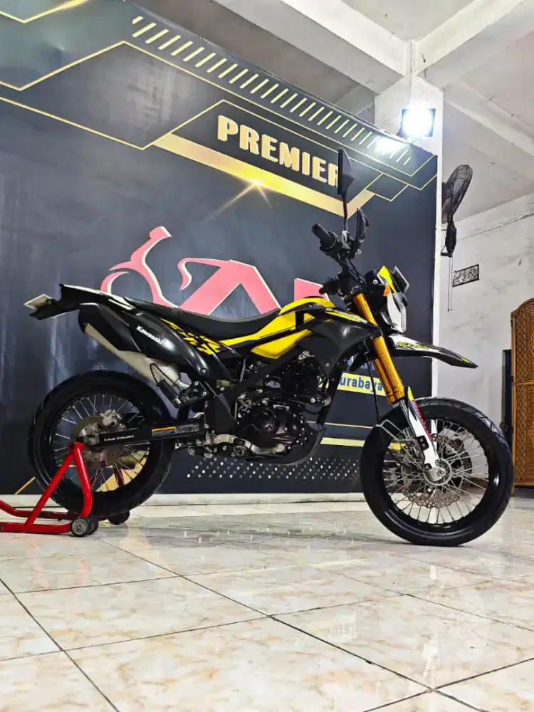Kawaaaki D tracker 150 SE TH 2019 Surat lengkap Anugerah motor rungkut