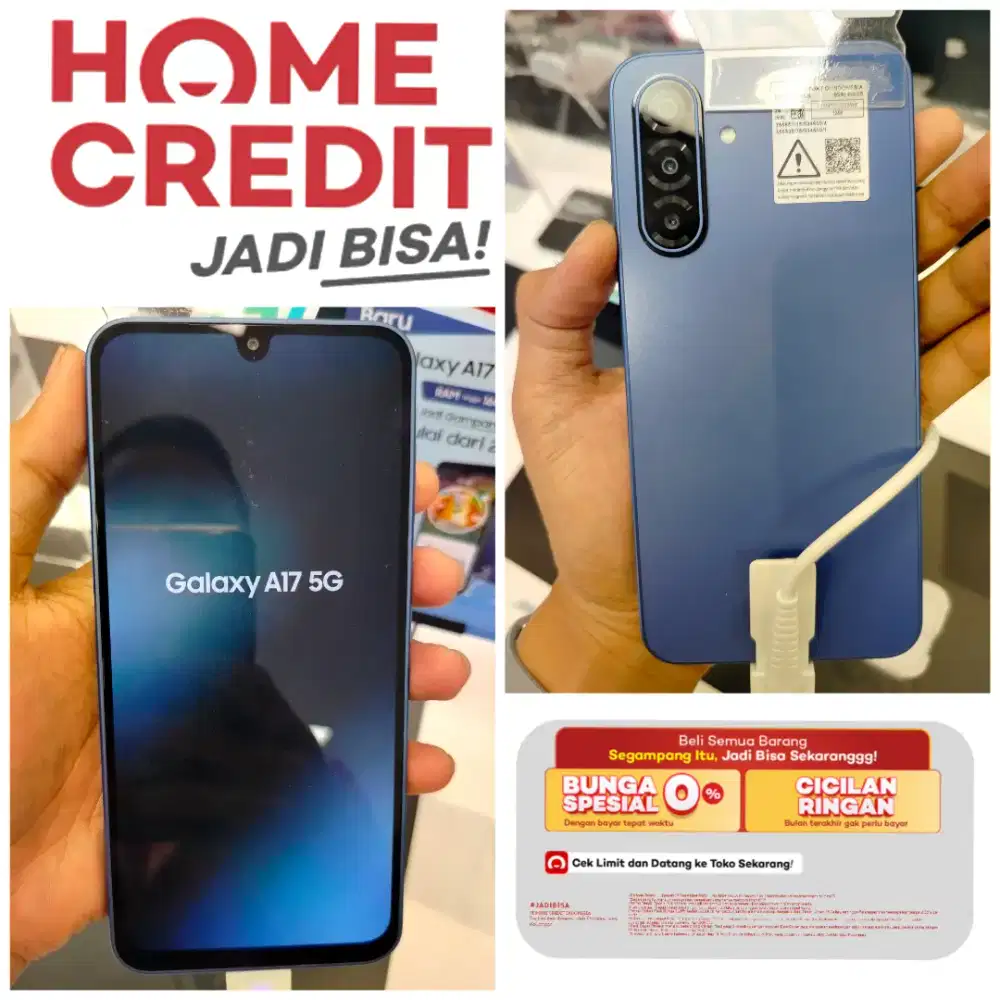 PROMO SAMSUNG GALAXY A17 5G RAM 8/256GB CICILAN BUNGA 0%