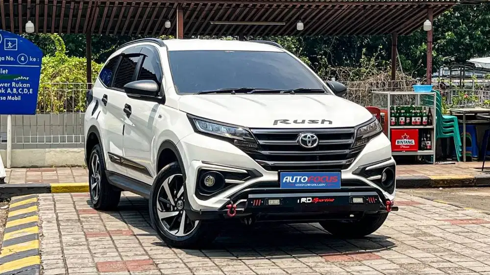Tdp 25jt Toyota Rush S 1.5 GR Sport AT 2022 Putih Low Km 11rban ASLI