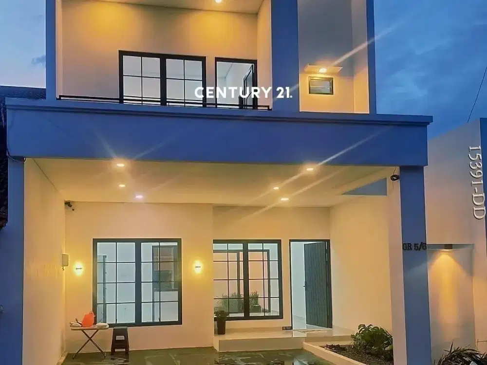 Rumah Baru Dengan Furnished Baru Style Modern Tropis Smart Home