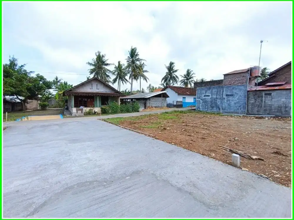 Tawangsari Pengasih Tanah Jogja Dijual Sertifikat SHM Dekat Stasiun Wates