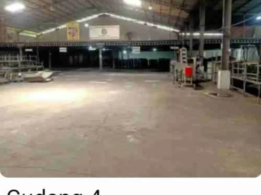 JUAL PABRIK EX JELLY MOJOKERTO IJIN INDUSTRI LUAS BANGUNAN 8000 ADA IJIN BPOM AKSES CONTAINER 40FT