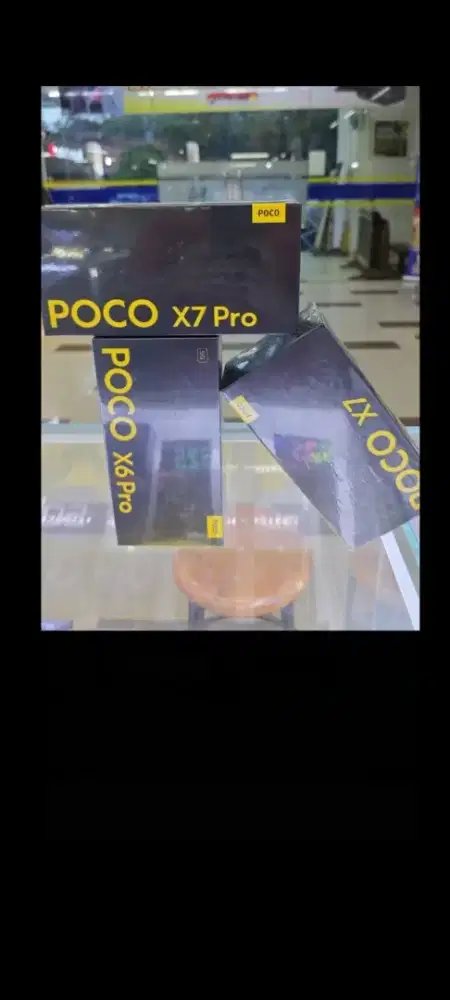 Xiaomi poco X7 ram 12gb 512gb layar lengkung pro garansi resmi