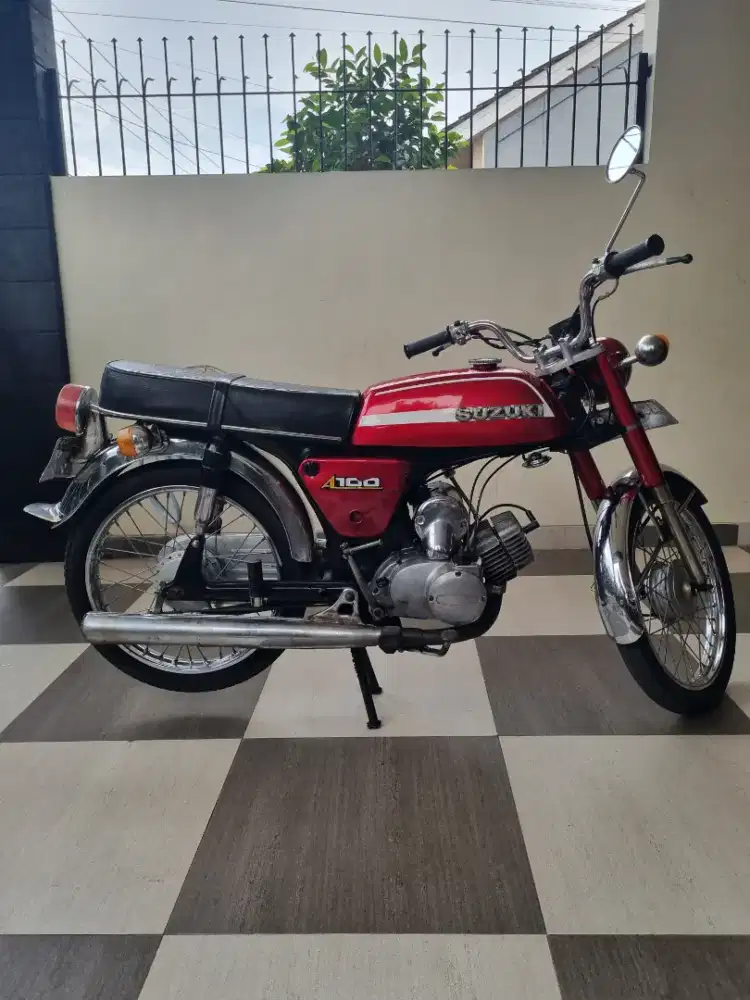 Motor Antik Classic Klasik Suzuki A100
