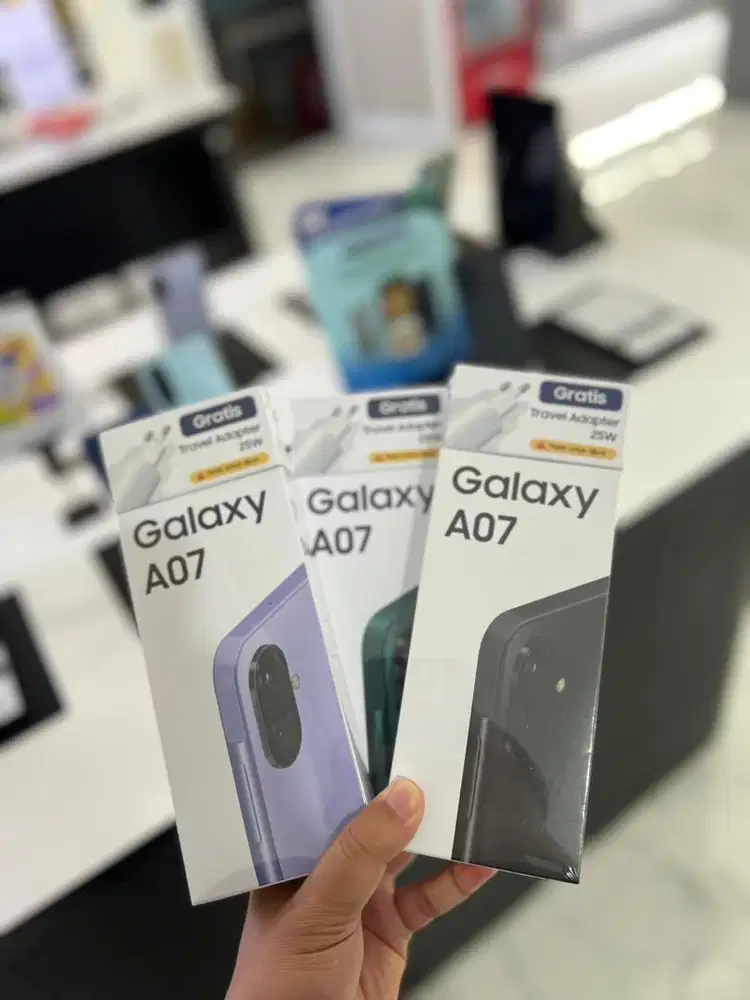 Samsung A07 6/128GB 8/256GB Free Adaptor Bisa COD