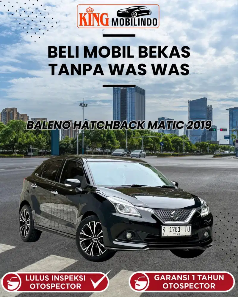 Suzuki baleno hatchback matic 2018