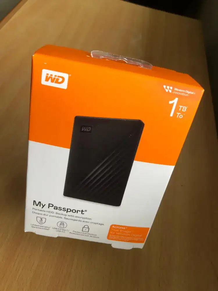 Hardisk External WD 1TB Slim