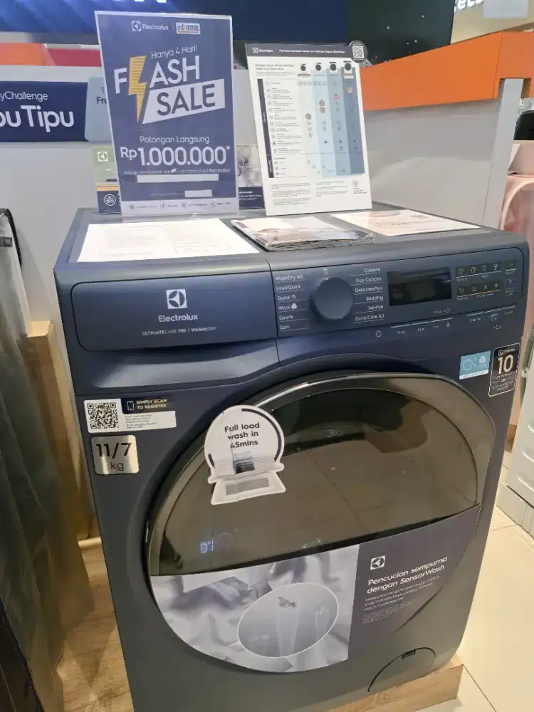 ELECTROLUX WASH MACH FL EWW1143R7MC 11KG