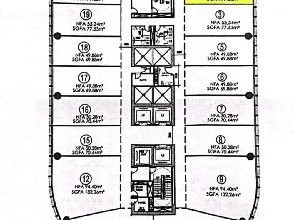 Office Tower di Ciputra World Apartemen, Strategis di Surabaya