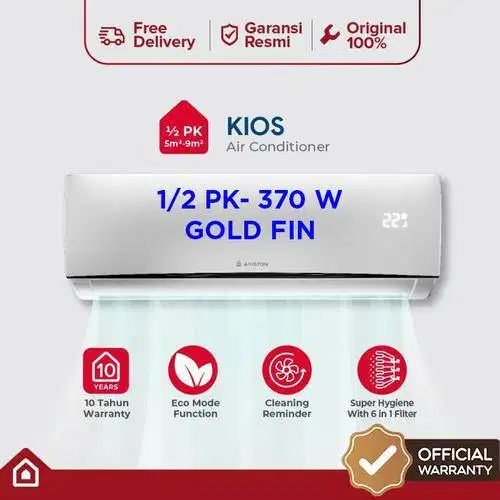 AC Ariston 1/2 PK Split Standar R32 KIOS 5 FREE BRACKET